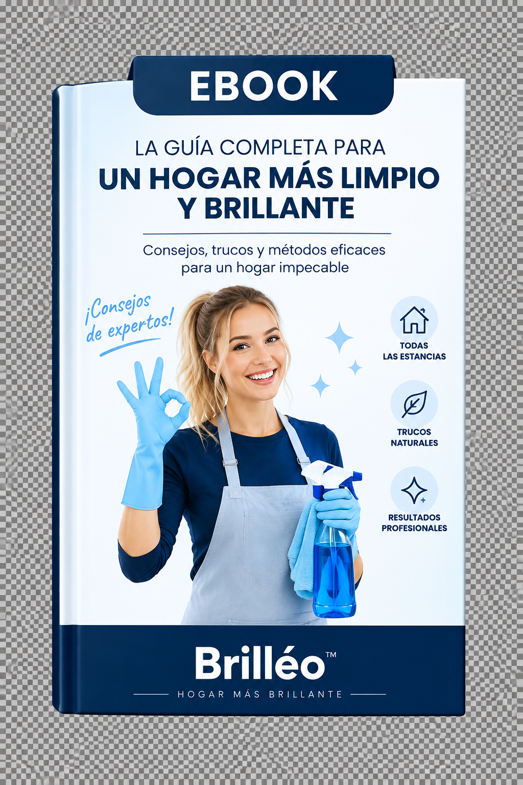 Libro electrónico sobre limpieza