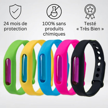 Bracelets anti-moustiques Ravezio™